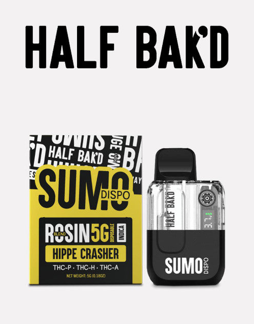 Half Bak'd - Sumo Rosin Blend 5G Hippe Crasher