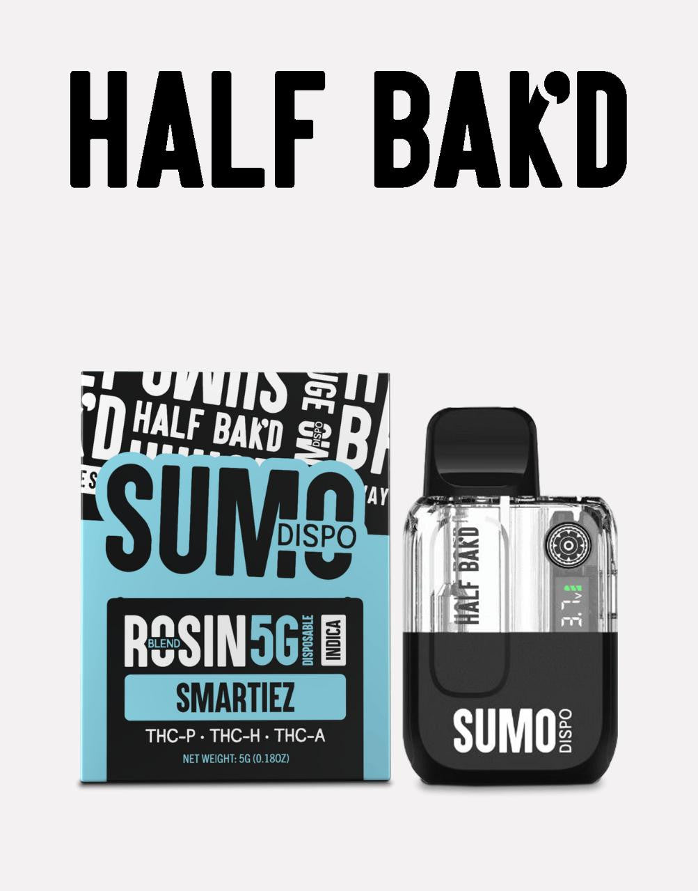 Half Bak'd - Sumo Rosin Blend 5G Smartiez