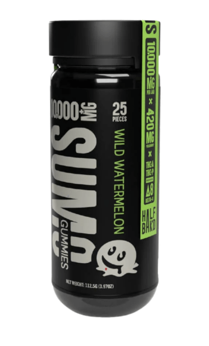 Half Bak'd - SUMO D9 Gummies 25ct Wild Watermelon