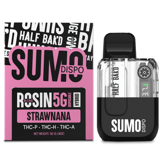 Half Bak'd - Sumo Rosin Blend 5G Strawnana