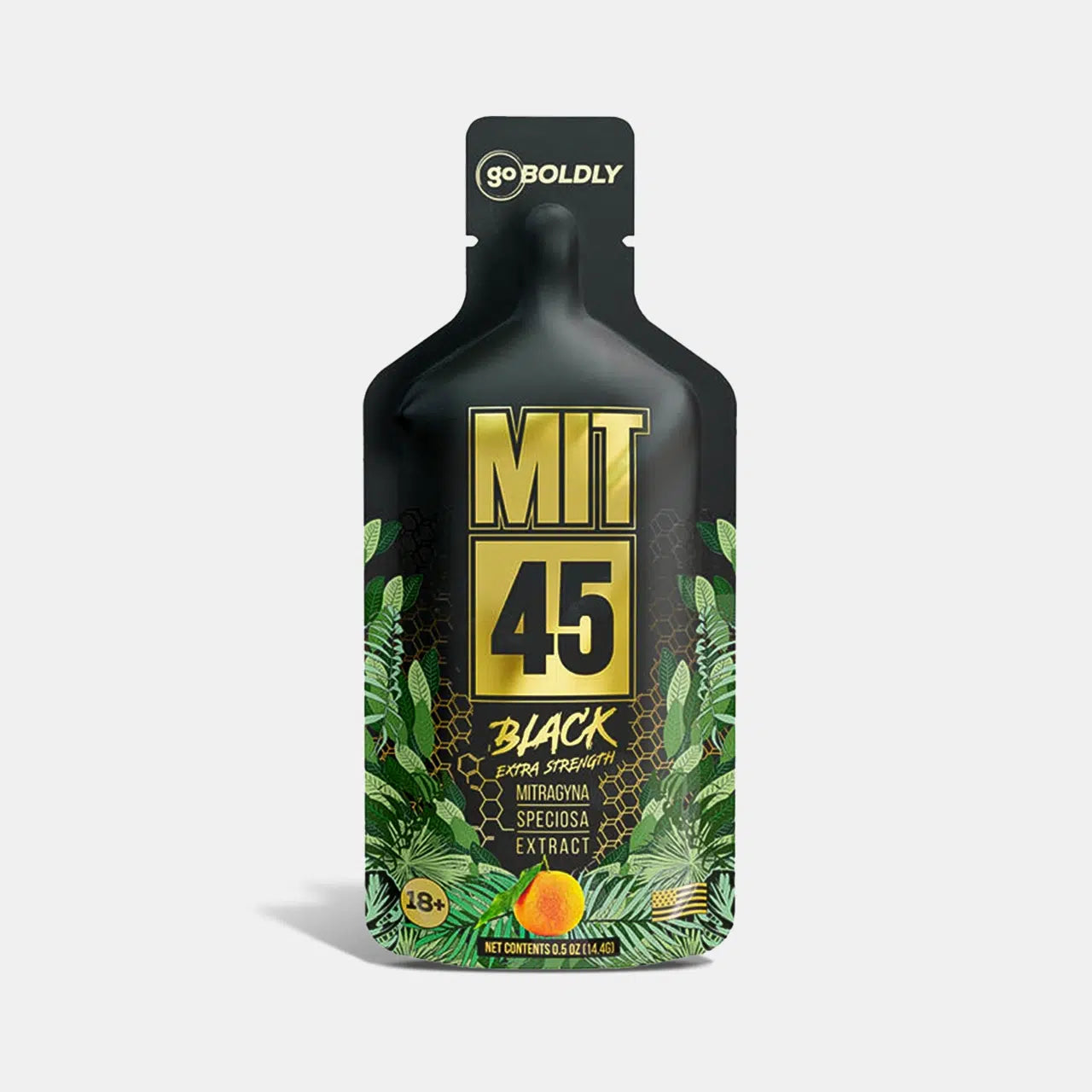 MIT45 Kratom Liquid Extract Go Black