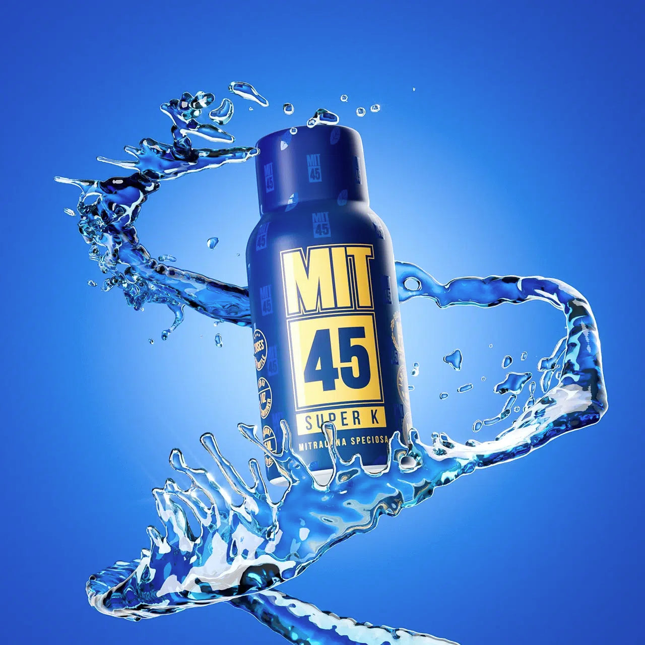 MIT45 Kratom Liquid - Shots Blue Super K