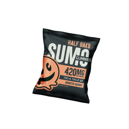 Half Bak'd - SUMO D9 Gummies 25ct Monster Mango